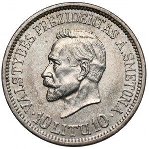 Litwa, 10 litu 1938 - Smetona