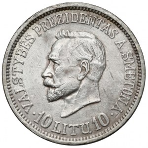 Lithuania, 10 litas 1938 - Smetona