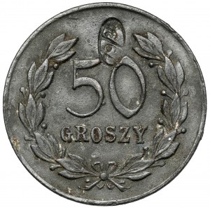 Słonim, 79 Pułk Piechoty, Spółdzielnia - 50 groszy - KONTRMARKA