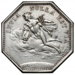 Francja, Żeton 1766 - Bureau de Correspondance