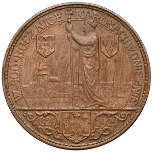 Medal, 900-lecie koronacji Bolesława Chrobrego 1924 (37mm)