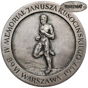 Medal 1957 - IV Memoriał Janusza Kusocińskiego - NUMIZMAT - rzadki