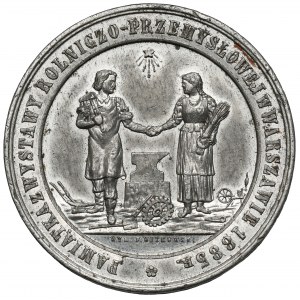 Medal, Wystawa Rolniczo-Przemysłowa w Warszawie 1885