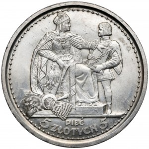 Konstytucja 5 złotych 1925 - 81 perełek