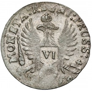 Elżbieta, 6 groszy dla Prus 1759, Królewiec - rzadkie