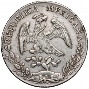 Meksyk, 8 reales 1891 Ho, Hermosillo