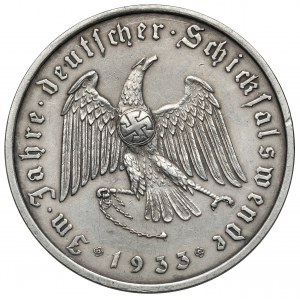 Niemcy, Medal 1933 - Objęcie władzy przez Hitlera