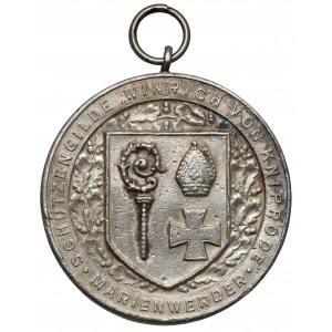 Pomorze, Medal Towarzystwo Strzeleckie w Kwidzyniu [Marienwerder] 1925