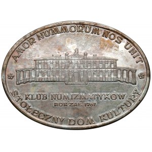 Medal, Klub Numizmatyków 1970 - RYTOSZTUKA - srebro [82]