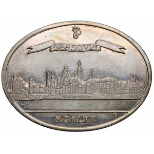 Medal, Klub Numizmatyków 1970 - RYTOSZTUKA - srebro [116]