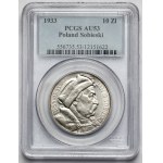 Sobieski 10 złotych 1933