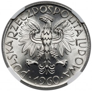 Rybak 5 złotych 1960