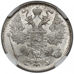 Rosja, Mikołaj II, 15 kopiejek 1916, Osaka