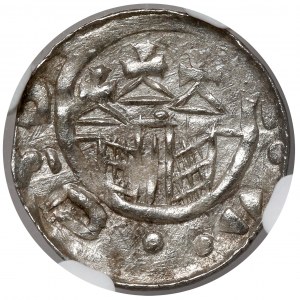 Władysław I Herman, Denar Kraków - piękny