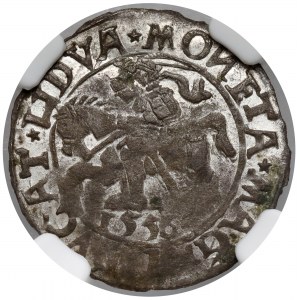 Zygmunt II August, Półgrosz Wilno 1556 - falsyfikat z epoki
