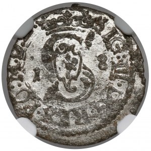 Zygmunt III Waza, Szeląg Wilno 1618 - Wadwicz