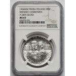 Próba SREBRO 100 złotych 1966 Mieszko i Dąbrówka - półpostacie