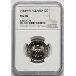 10 złotych 1988