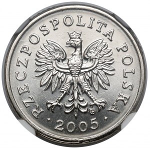 Destrukt 10 groszy 2005 - odwrotka