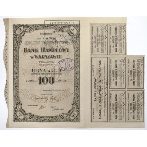Bank Handlowy w Warszawie, Em.13, 100 zł 1927