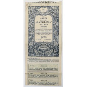 GAZOLINA we Lwowie, 100 zł 1930