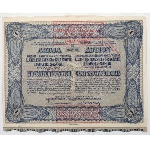 L. Zieleniewski w Krakowie, Lwowie i Sanoku, 100 zł 1926