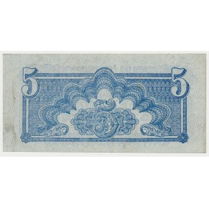Czechoslovakia, 5 Korun 1944