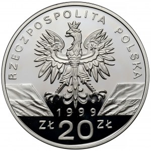 20 złotych 1999 Wilk