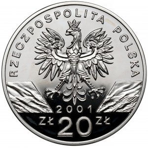 20 złotych 2001 Paź Królowej