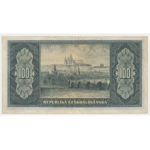 Czechoslovakia, 100 Korun (1945)