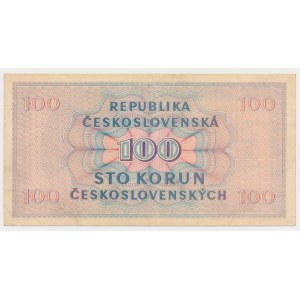 Czechoslovakia, 100 Korun 1945