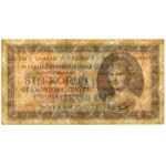 Czechoslovakia, 100 Korun 1945