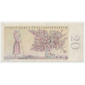 Czechoslovakia, 20 Korun 1949