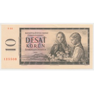 Czechoslovakia, 10 Korun 1960