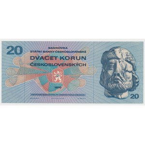 Czechoslovakia, 20 Korun 1970