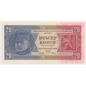 Czechoslovakia, 20 Korun 1926
