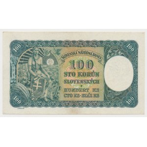 Slovakia, 100 Korun 1940