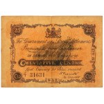 Straits Settlements, 25 Cents (1917)