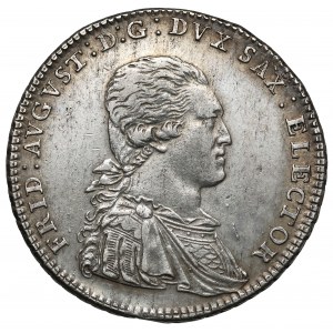 Saksonia, Friedrich August III, 1/3 talara 1791