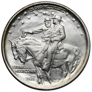 USA, 1/2 dolara 1925, Philadelphia - Stone Mountain