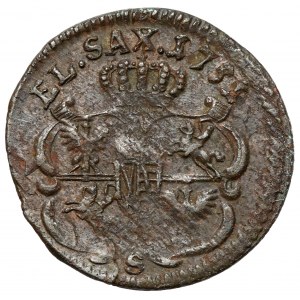 August III Sas, Szeląg Gubin 1751-S