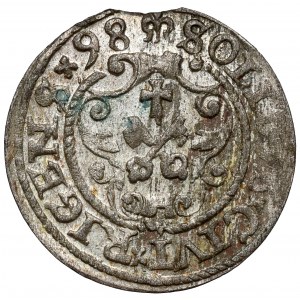 Zygmunt III Waza, Szeląg Ryga 1598 - ex. Kałkowski
