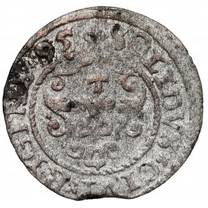 Zygmunt III Waza, Szeląg Ryga 1595 - ex. Kałkowski