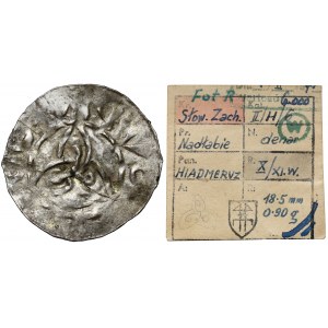 Saksonia, Jever, Dietmar, syn Bernarda I, Denar (przed 1048) - ex. Kałkowski