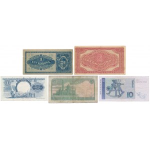 Lot of world banknotes (5pcs)