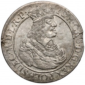 Jan II Kazimierz, Ort Gdańsk 1662 DL - lewek NIE w tarczy