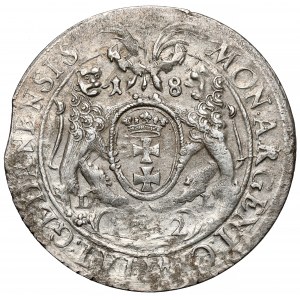 Jan II Kazimierz, Ort Gdańsk 1662 DL - lewek NIE w tarczy