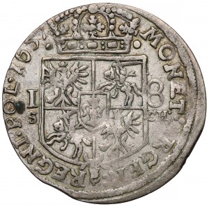 Jan II Kazimierz, Ort Kraków 1657 IT SCH - MONET - b.rzadki