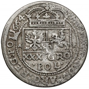 Jan II Kazimierz, Tymf Kraków 1664 AT