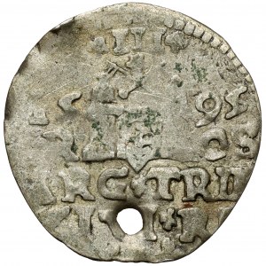 Zygmunt III Waza, Naśladownictwo trojaka Ryga 1595